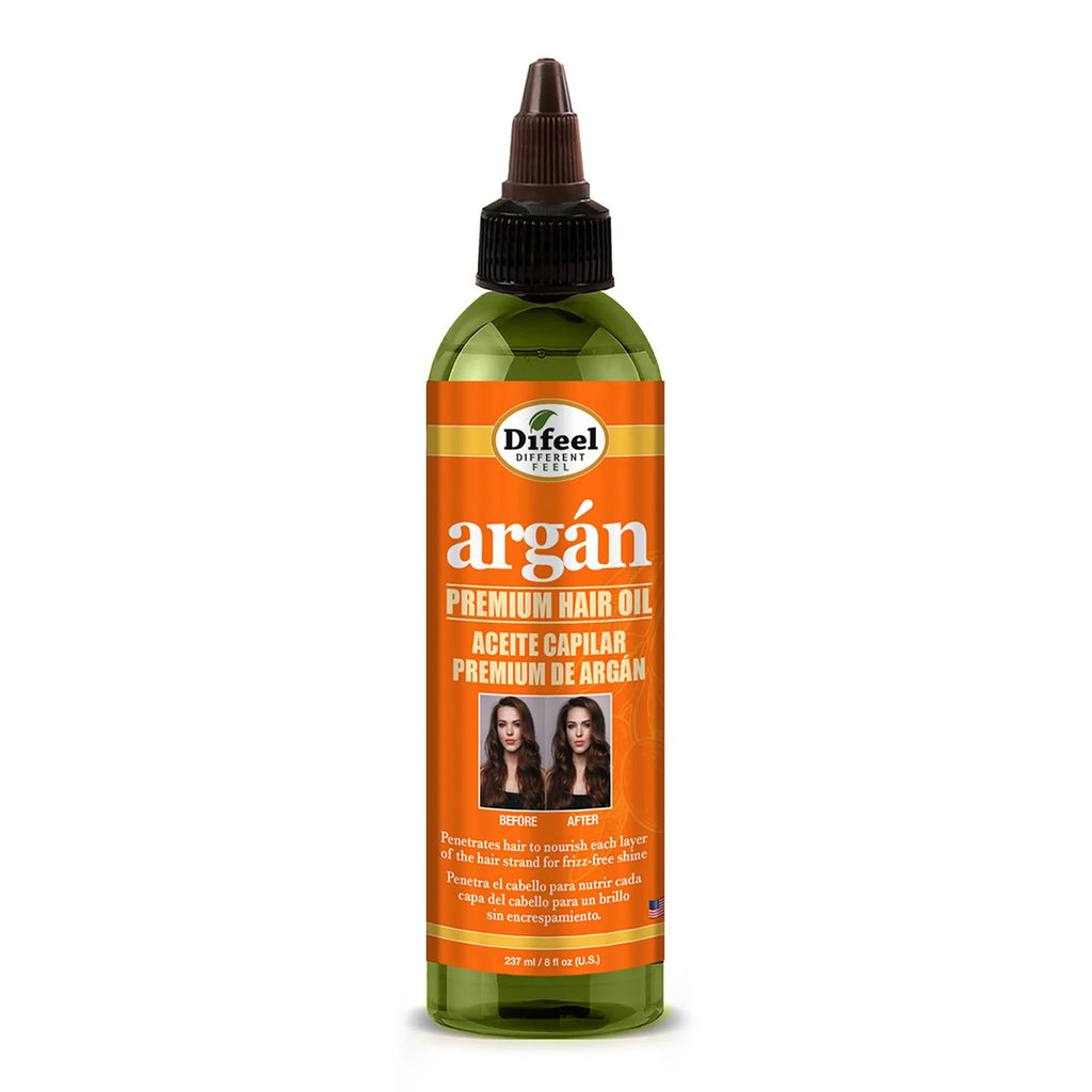 Difeel Argan Premium Hair Oil 8oz/ 237ml - ikatehouse