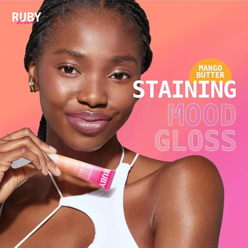 Ruby Kisser Staining Mood Gloss 0.34oz - ikatehouse