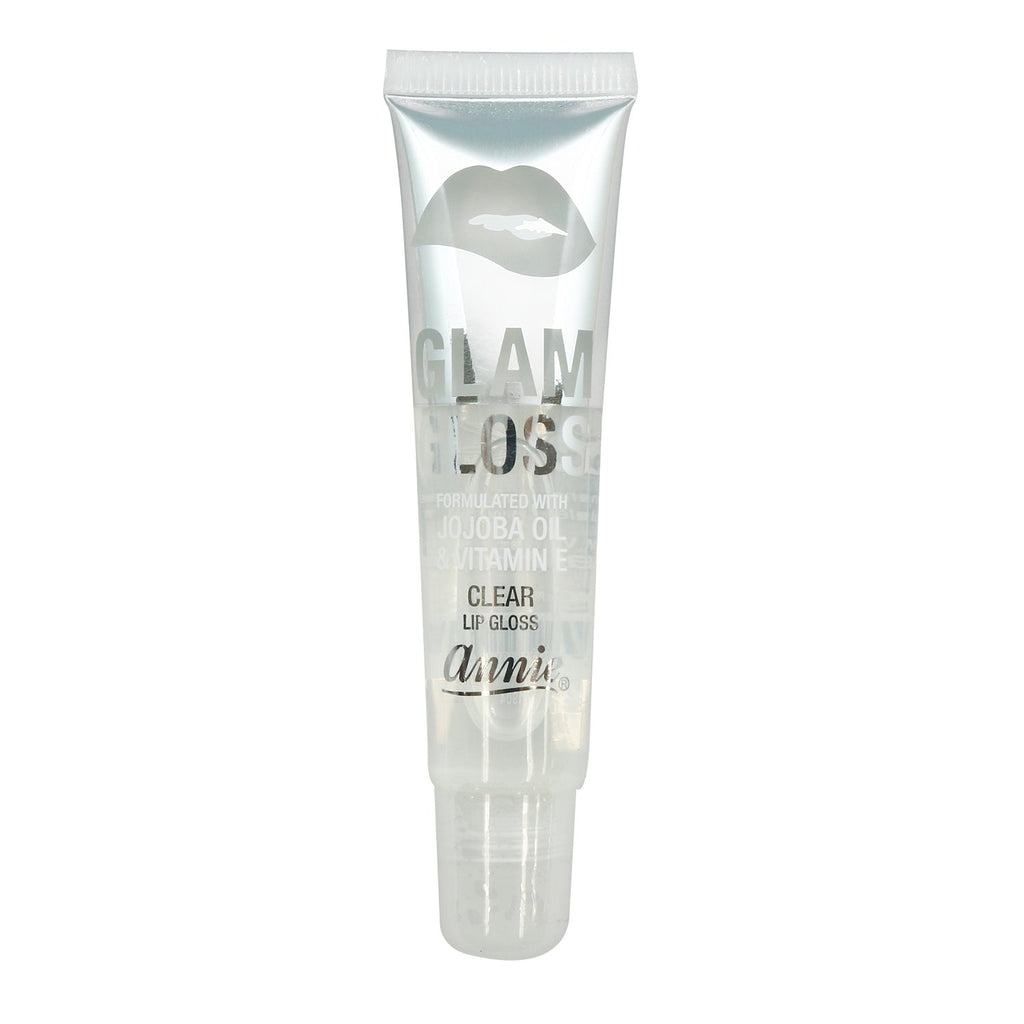 Annie Glam Clear Lip Gloss Jojoba Oil n Vitamin E 0.5oz - ikatehouse