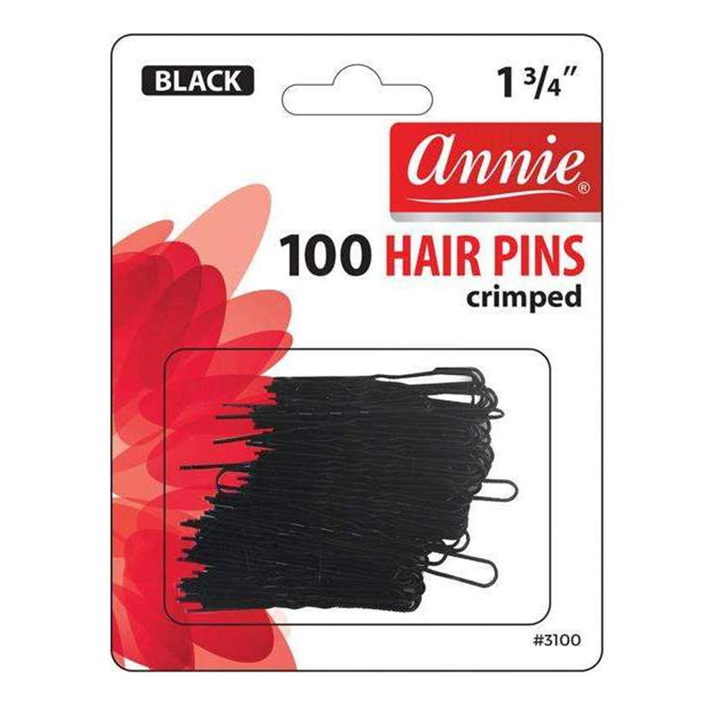 Annie Hair Pins Crimped 1 3/4" 100ct - ikatehouse