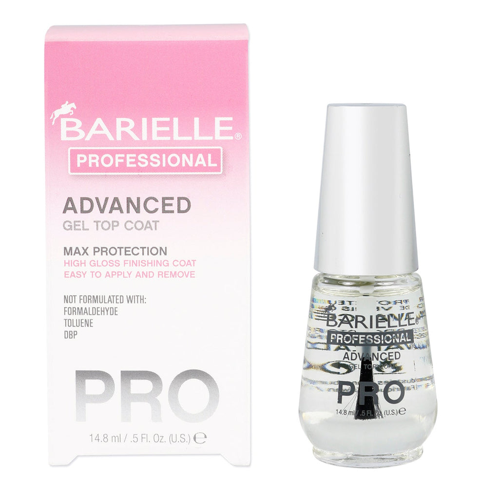 Barielle Advanced Gel Top Coat Max Protection 0.5oz - ikatehouse
