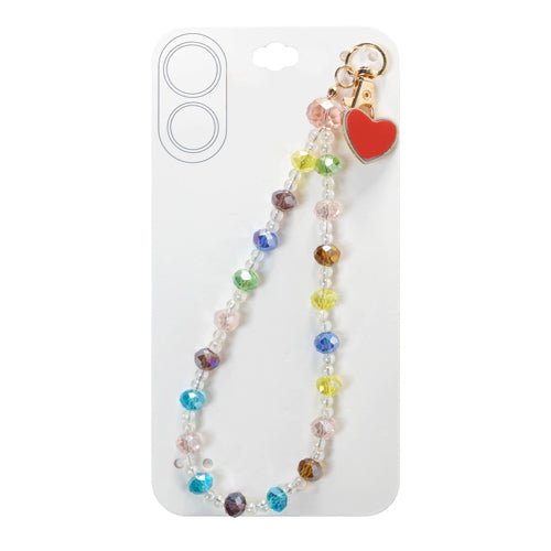 Beaded Cell Phone Wrist Strap Charm - ikatehouse