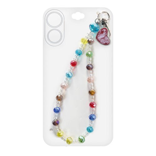 Beaded Cell Phone Wrist Strap Charm - ikatehouse
