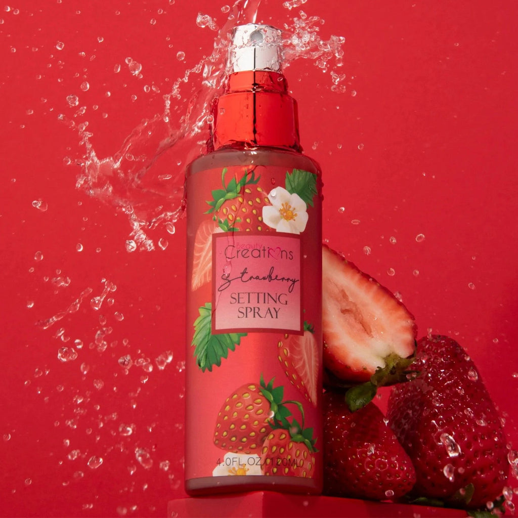 Beauty Creations Strawberry Setting Spray 4oz - ikatehouse