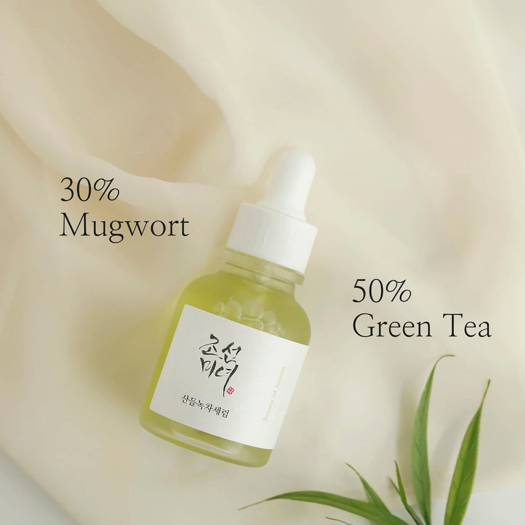 Beauty of Joseon Green Tea + Panthenol Calming Serum 1.01oz/ 30ml - ikatehouse