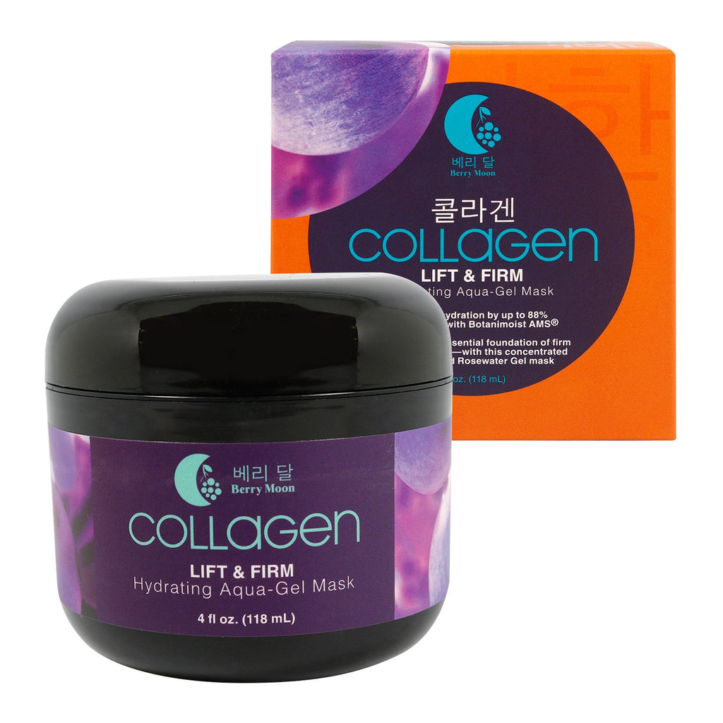 Berry Moon Collagen Lift and Firm Hydrating Aqua Gel Mask 4oz - ikatehouse