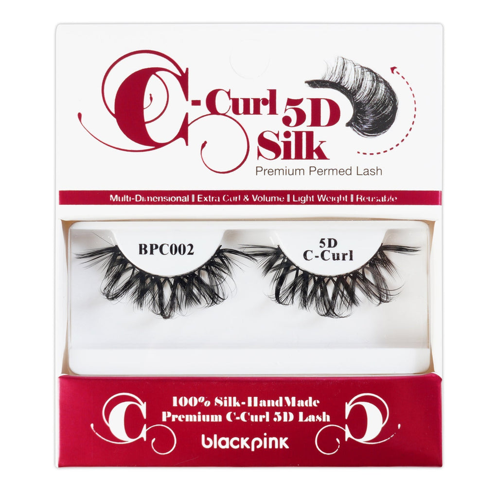 BlackPink 5D C Curl Silk Premium Permed Lash - ikatehouse