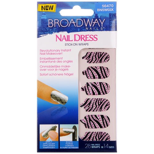 Broadway Nail Dress Stick on Wraps - ikatehouse