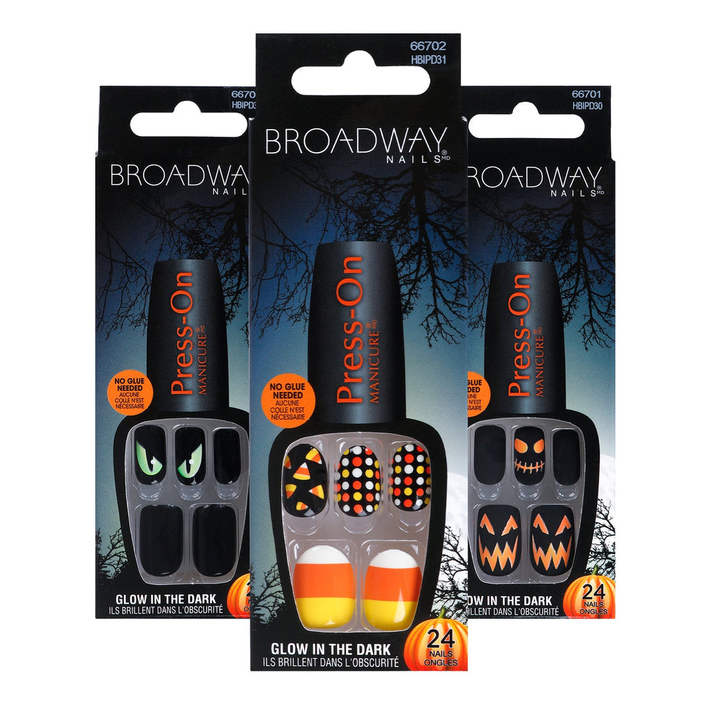 Broadway Nails Press On Halloween 24 Nails - ikatehouse