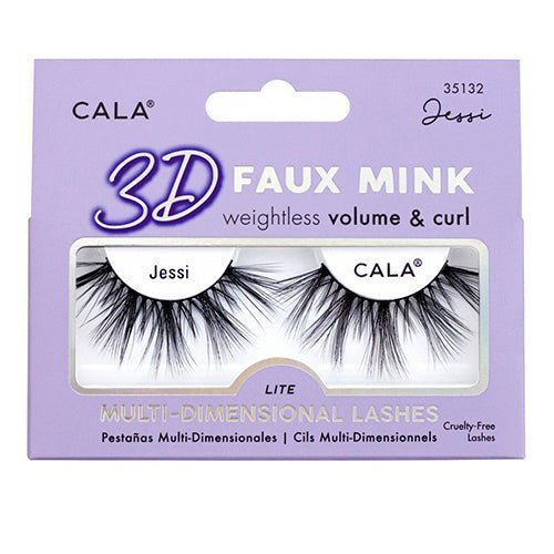 Cala 3D Faux Mink Lite Eyelashes - ikatehouse