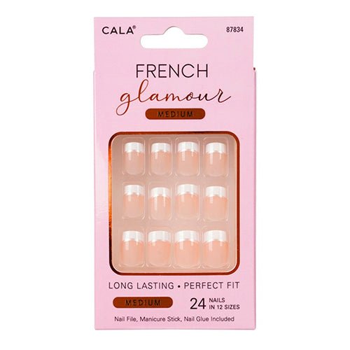 Cala French Glamour 24 Nails - ikatehouse