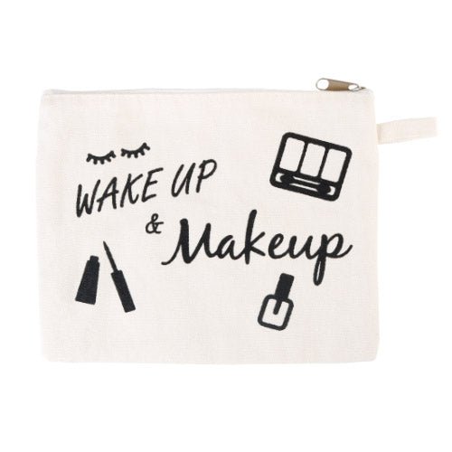 Canvas Makeup Bag - ikatehouse