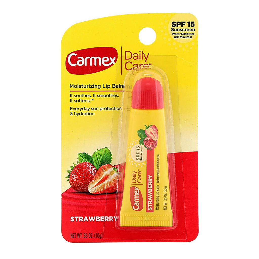 CARMEX Strawberry Tube Lip Balm - ikatehouse
