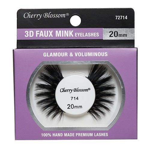 Cherry Blossom 3D Faux Mink Eyelashes 20mm - ikatehouse
