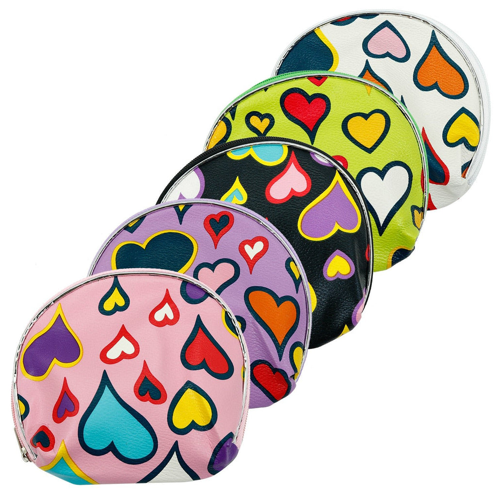 Colorful Heart Coin Purse- Assorted Color - ikatehouse