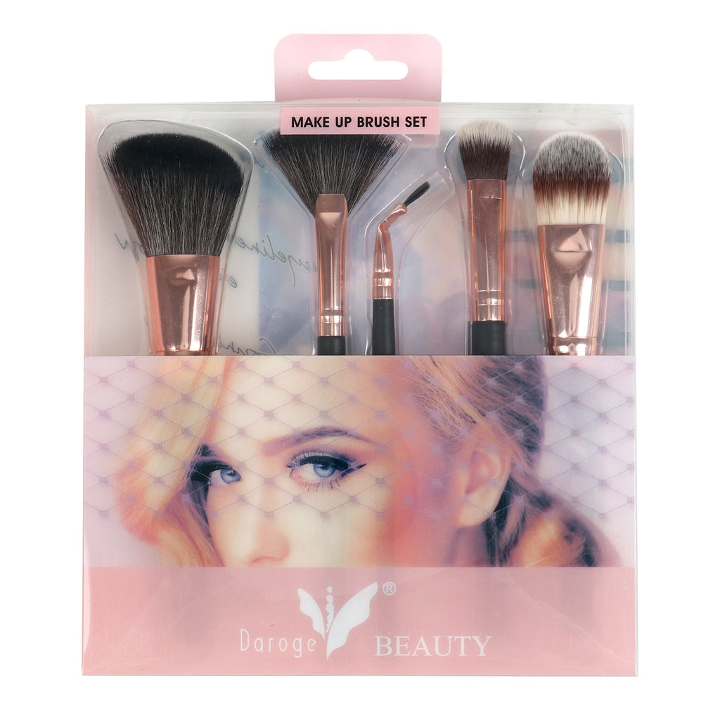 Complexion Makeup Brush Kit 5pcs - ikatehouse