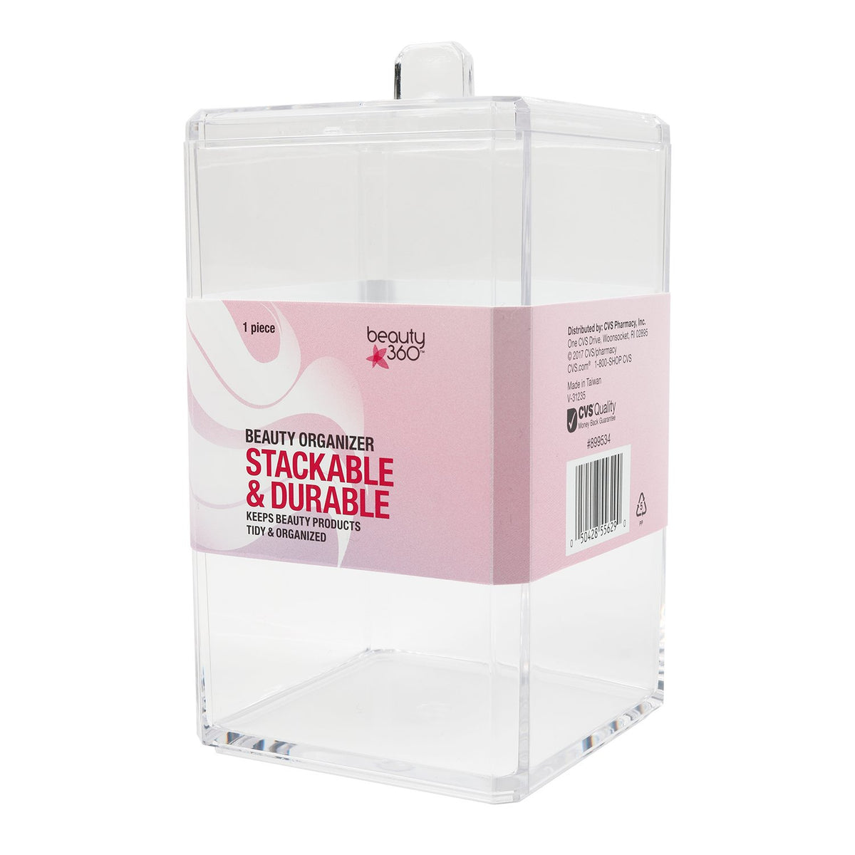 Conair Acrylic Stacked Beauty Organizer ikatehouse