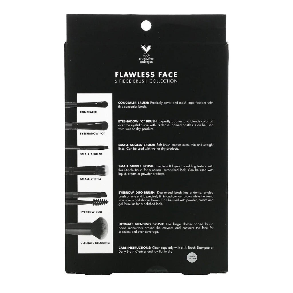Elf Flawless Face Brush Collection 6pcs - ikatehouse