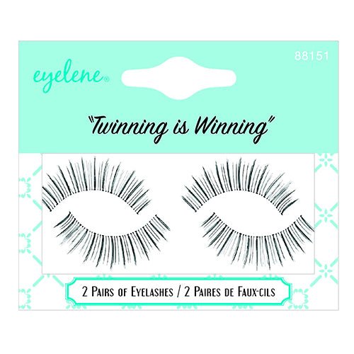 Eyelene Twinning is winning Eyelashes 2 pairs - ikatehouse