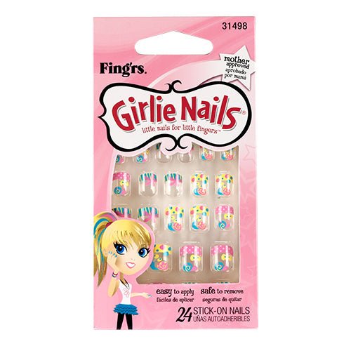 Fingrs Girlie Nails Little Nails for Little Fingers 24 Nails - ikatehouse