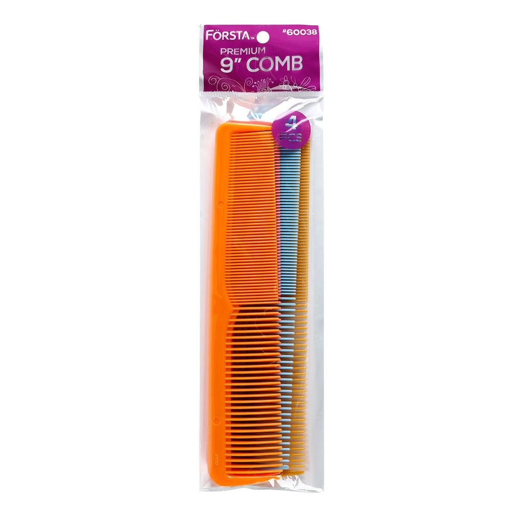 Forsta Premium 9" Comb Assorted Color 4pcs - ikatehouse