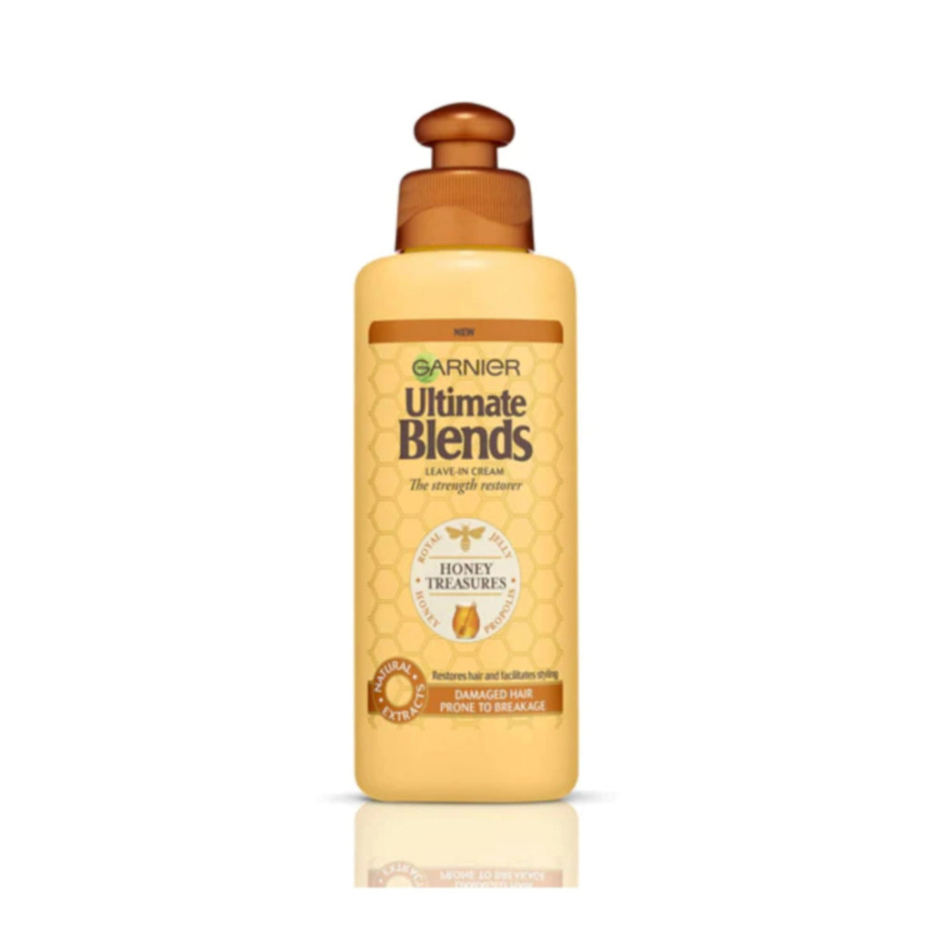 Garnier Ultimate Blends Leave In Cream Honey Treasures 200ml - ikatehouse