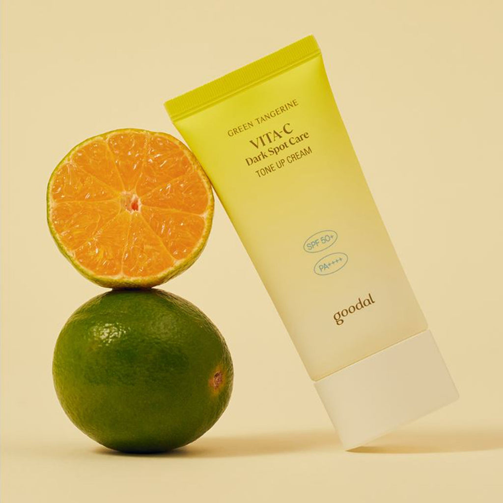 Goodal Green Tangerine Vita-C Spot Tone Up Cream 1.69oz/ 50ml - ikatehouse