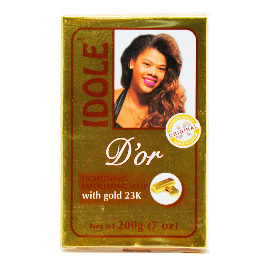 IDOLE D'or Lightening Exfoliating Soap with Gold 23K - ikatehouse