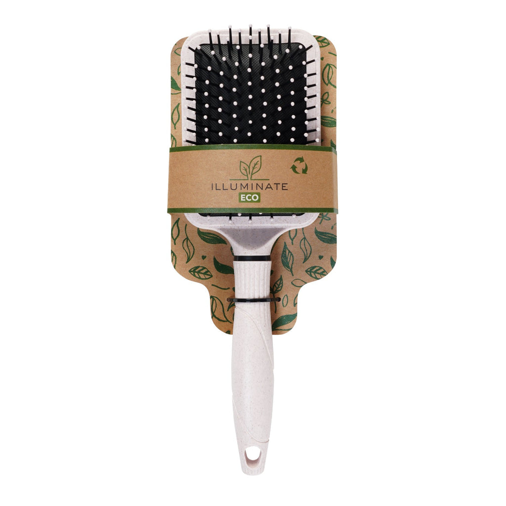 Illuminate Eco Friendly Paddle Hair Brush - ikatehouse