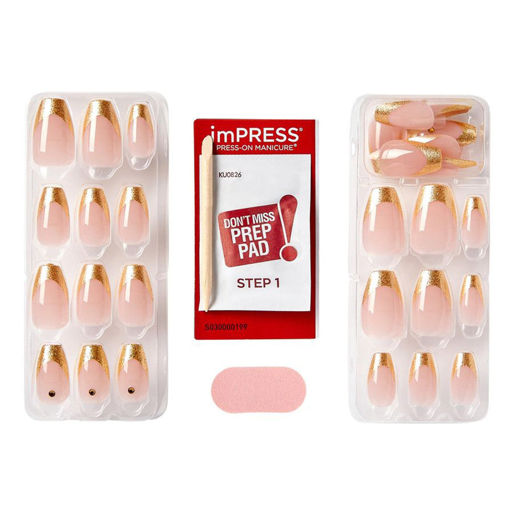 imPRESS Design Press-On The No Glue Mani 30 Nails - ikatehouse