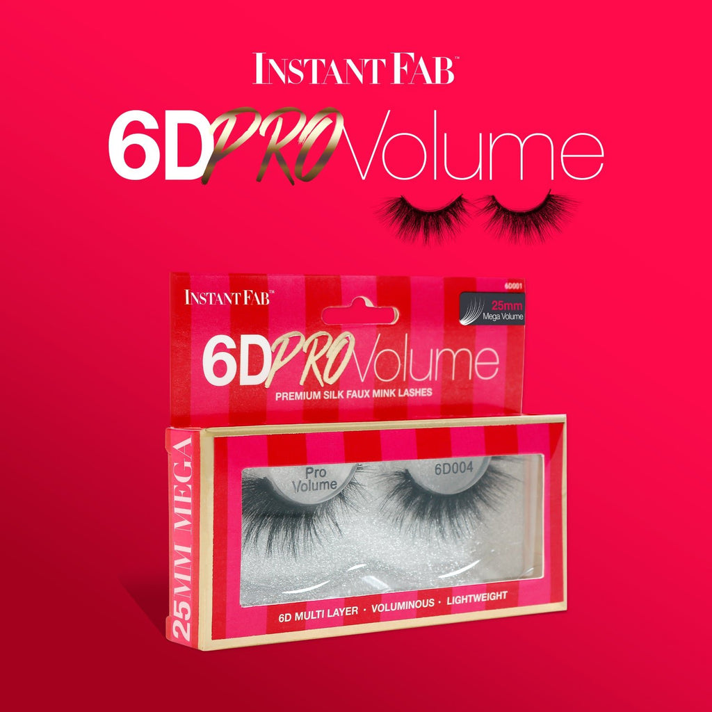 Instant Fab 6D Pro Volume Premium Silk Faux Mink Eyelashes - ikatehouse