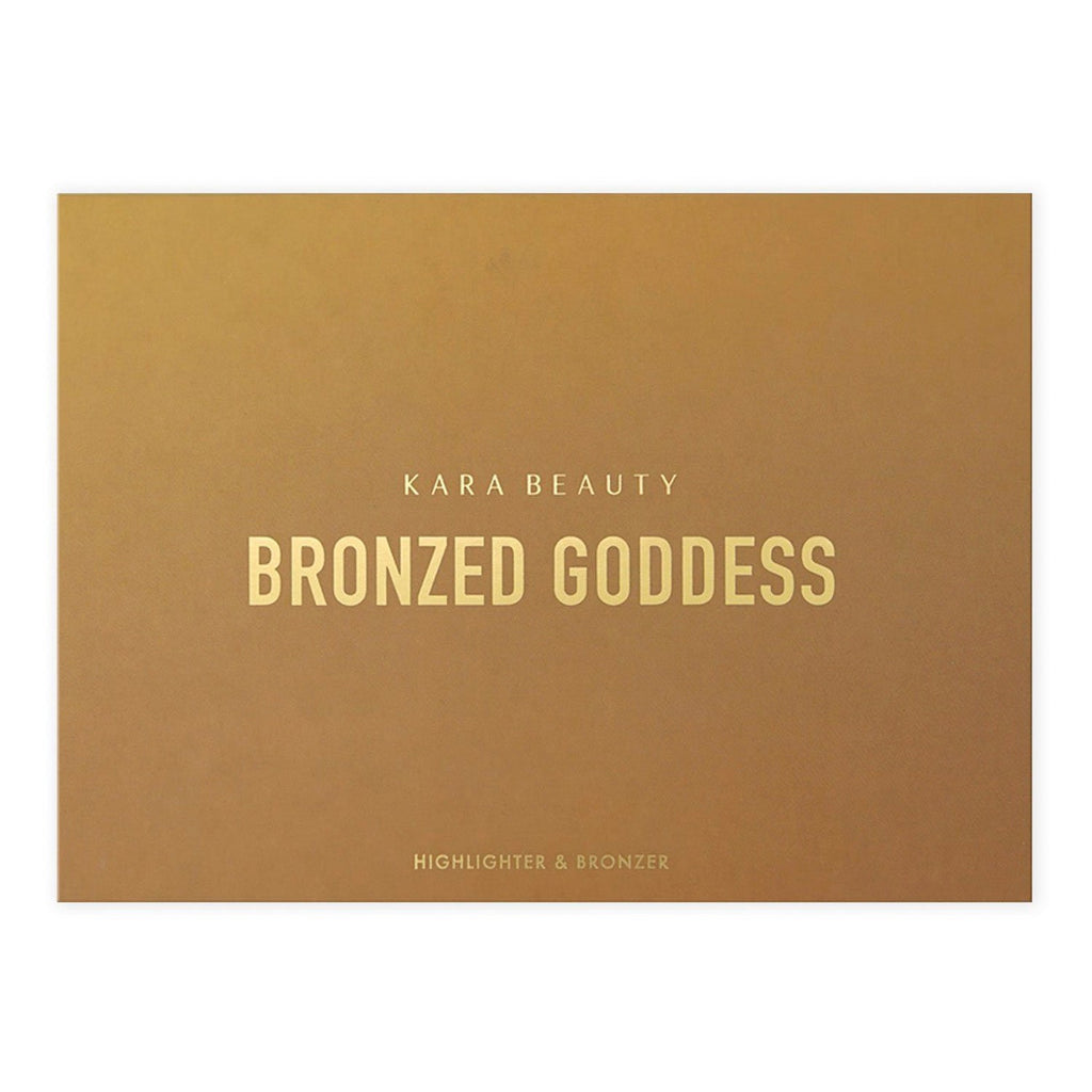 Kara Beauty Bronzed Goddess Bronzer & Highlight Palette 6 Colors - ikatehouse