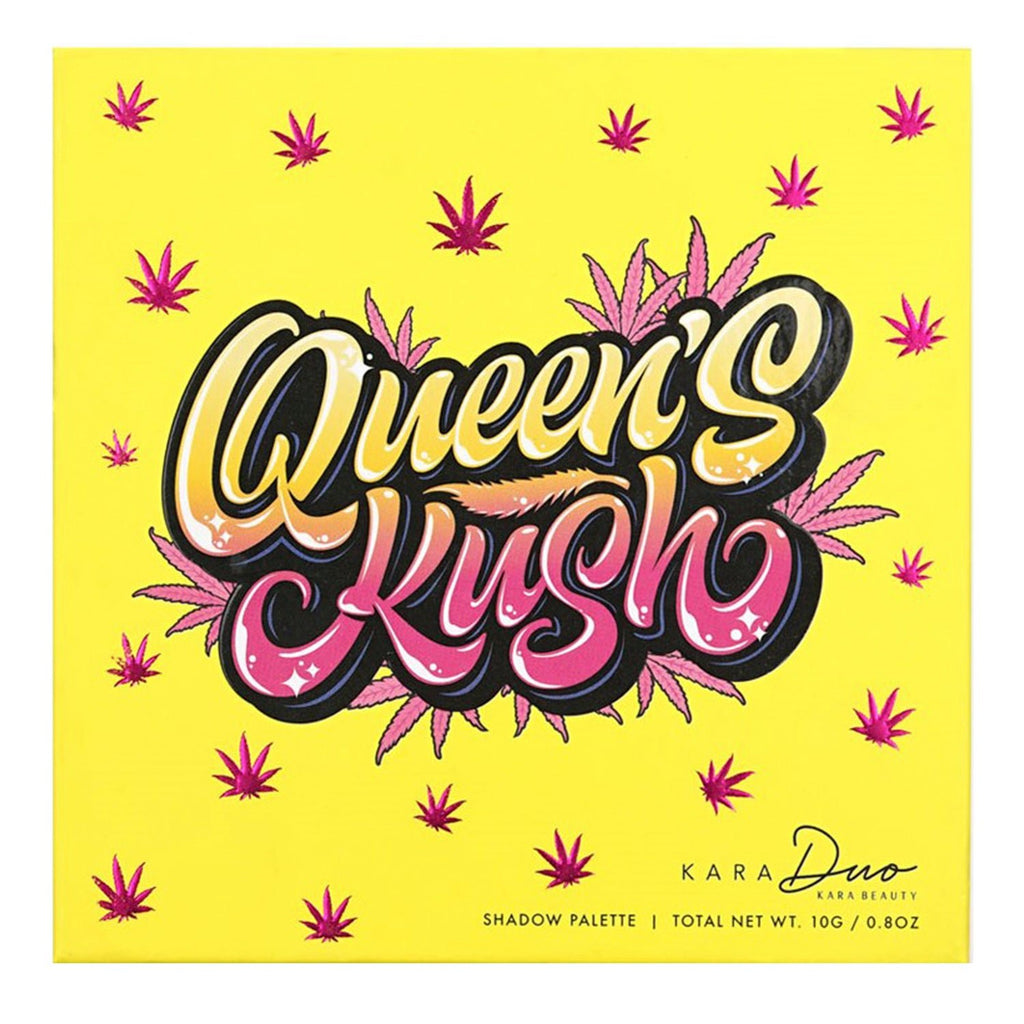 Kara Beauty Duo Queens Kush Shadow Palette 16 Colors - ikatehouse