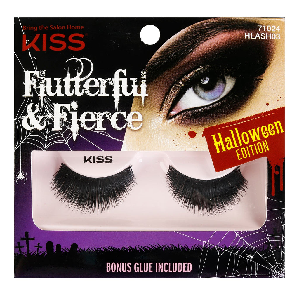 Kiss Flutterful n Fierce Halloween Edition Eyelashes - ikatehouse