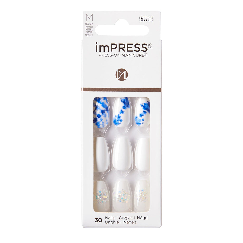 Kiss imPRESS Press-On Manicure 30 Nails - ikatehouse