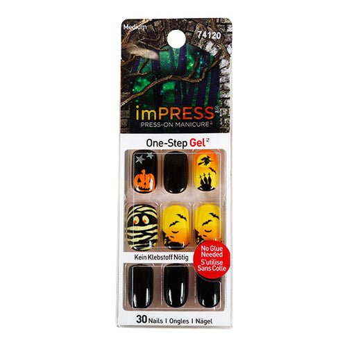 KISS imPress Press on Manicure One Step Gel 30 nails - ikatehouse