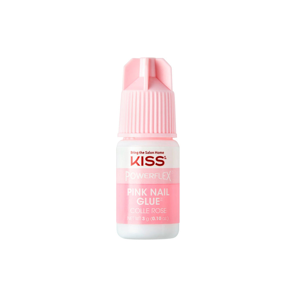 Kiss Powerflex Nail Glue Pink Nail Glue - ikatehouse