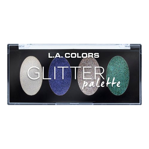 LA Colors Eyeshadow Glitter Palette 4 Colors - ikatehouse