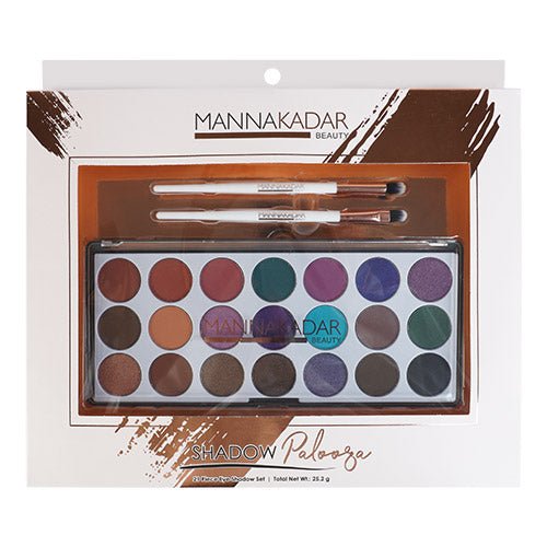 Manna Kadar Beauty Eyeshadow Palette & Brush Set - ikatehouse