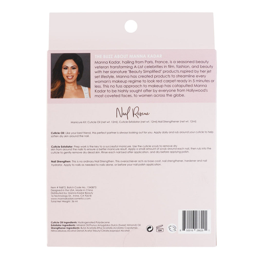 Manna Kadar Beauty Nail Care Kit 3pcs - ikatehouse
