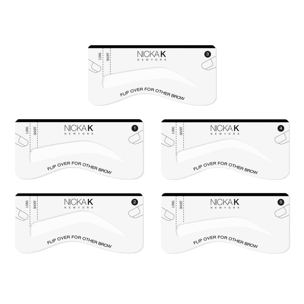 NICKA K Perfectly Arched Brow Stencil Kit - ikatehouse