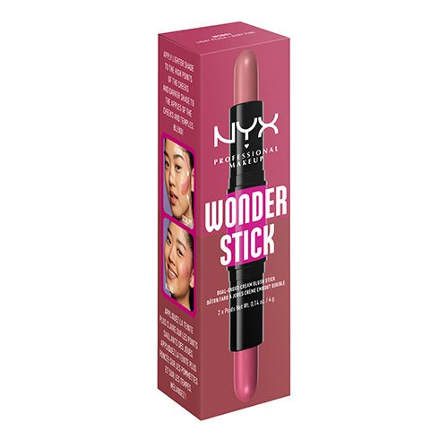 NYX Wonder Dual-Ended Cream Blush Stick 0.28oz - ikatehouse