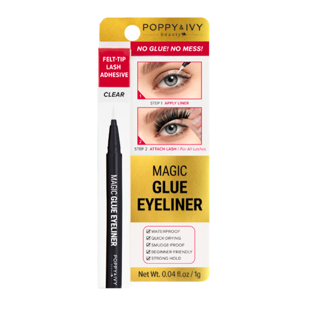 Poppy & IVY Magic Glue Eyeliner Clear 0.04oz - ikatehouse