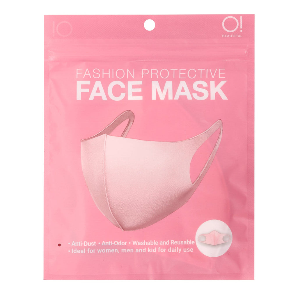Premium 3D Fashion Protective Air Cotton Reusable Face Mask Pink-20 Pcs - ikatehouse