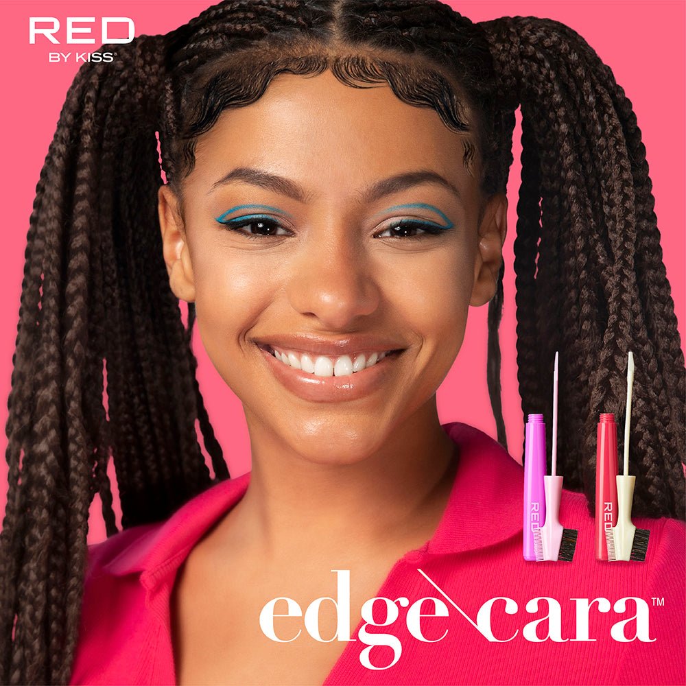 Red by Kiss Edge Cara Edge Brush & Edge Fixer 0.57oz/ 17ml - ikatehouse
