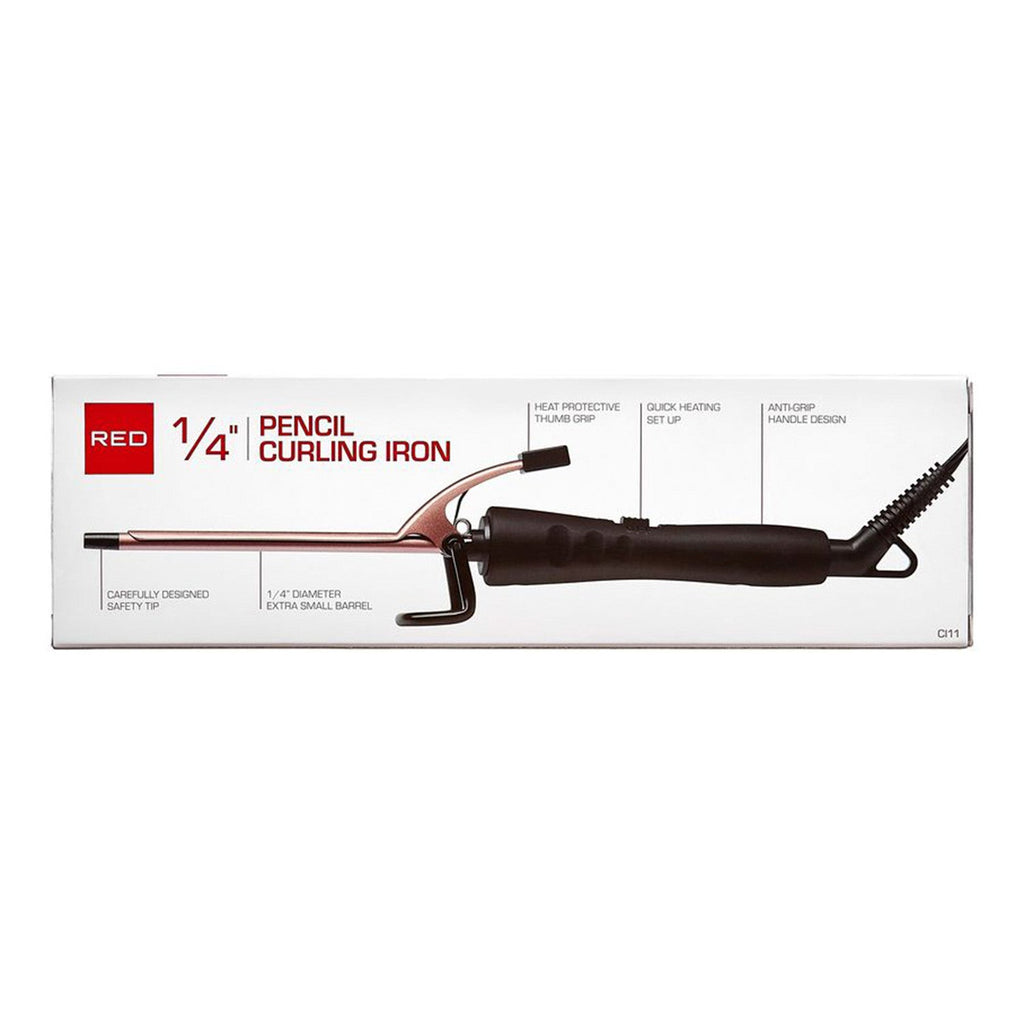 Red by Kiss Pencil Curling Iron 1/4" - ikatehouse