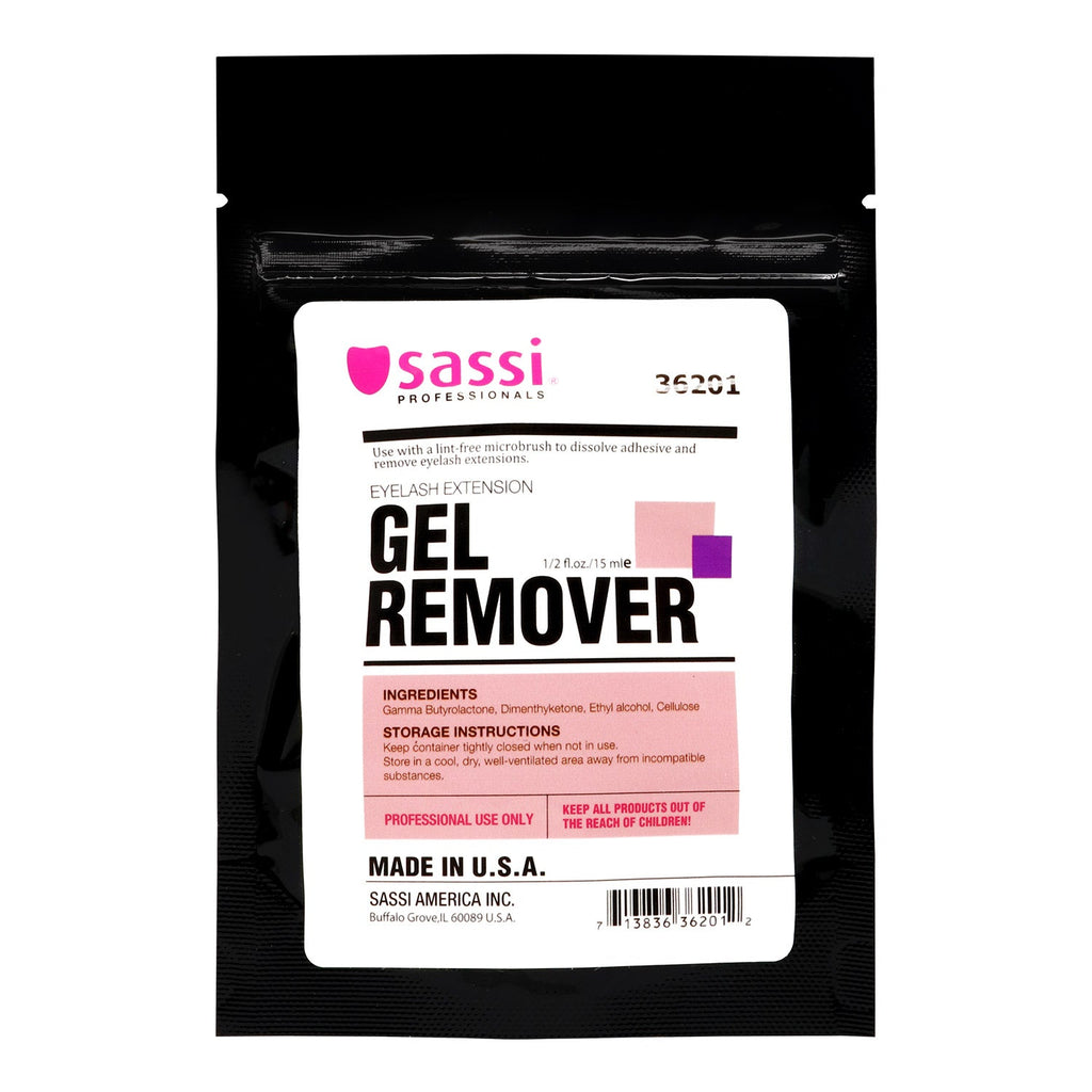 Sassi Eyelash Extension Glue Gel Remover 1/2oz - ikatehouse