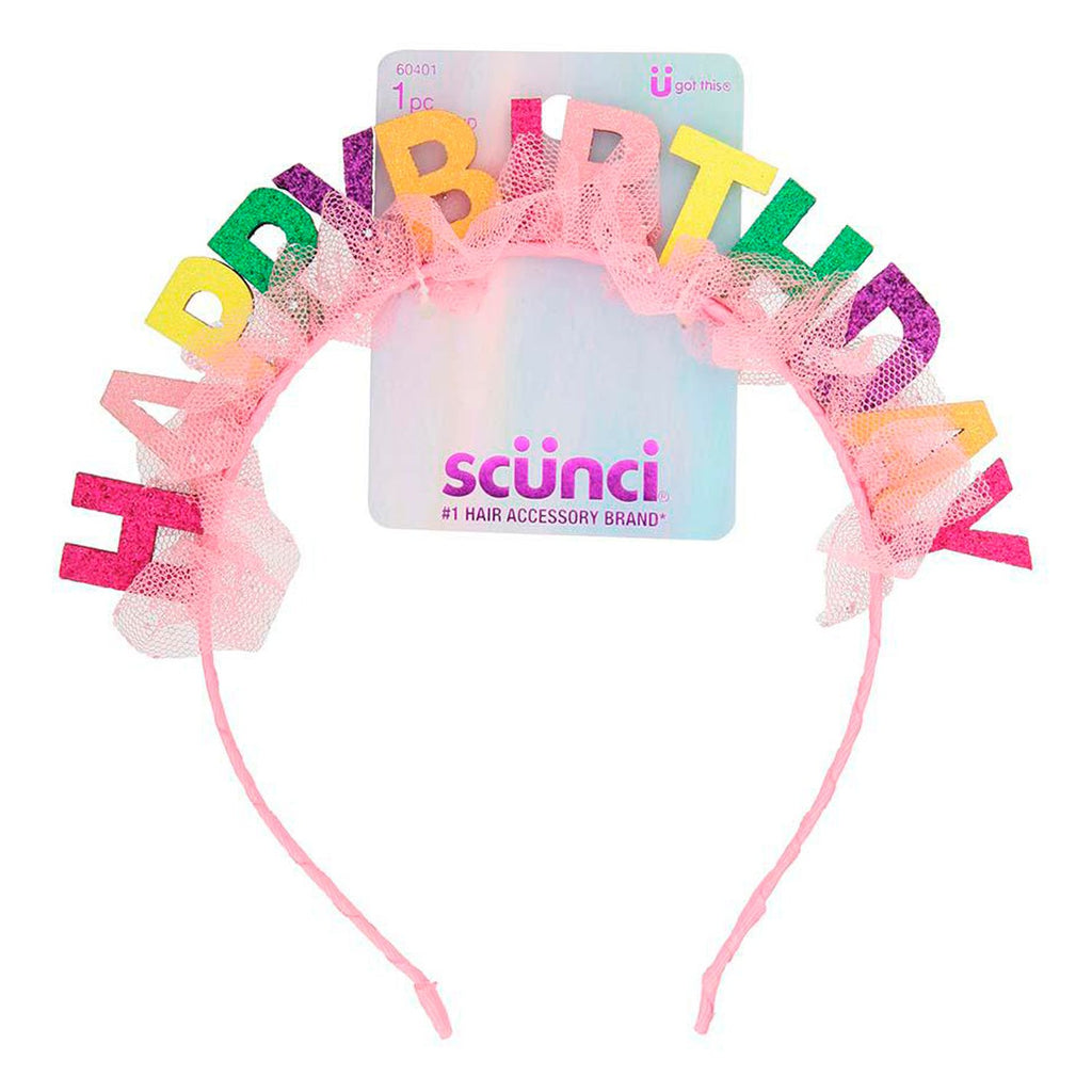 Scunci Happy Birthday Headband - ikatehouse