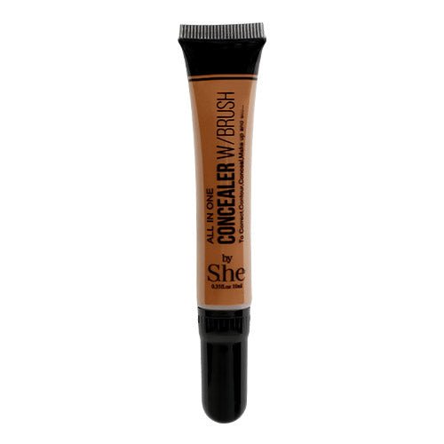 S.he Makeup All In One Concealer with Brush 0.35oz - ikatehouse