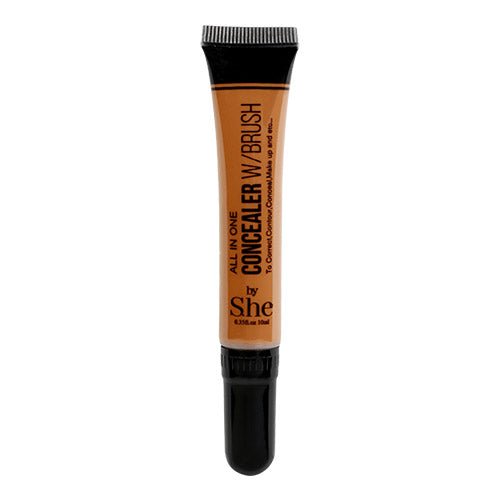 S.he Makeup All In One Concealer with Brush 0.35oz - ikatehouse